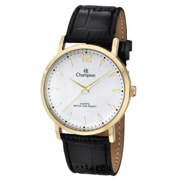 Imagem de Relógio Champion Masculino com Pulseira de Couro CH22715M