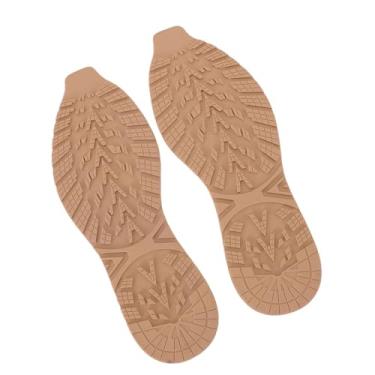 Imagem de Generic Substituição de Sola de Sapato Antiderrapante de Borracha, Resistente Ao Desgaste para Reparo de Sapatos, 12,68 X 4,53 pol., Adequado para Solas Esportivas (Cor da pele)