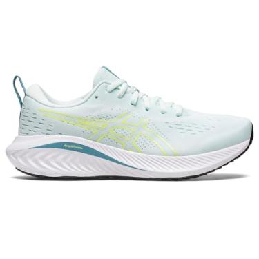 Imagem de ASICS T nis de corrida feminino Gel-Excite 10, Mar/amarelo brilhante, 9 Wide