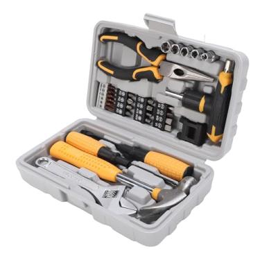 Imagem de Luocute Conjunto de Chave Catraca e Chaves de Fenda Com Alça Em T Magnética de 30 Peças, Alças TPR Ergonômicas Antiderrapantes Com Bloco de Magnetização para Reparos Mecânicos DIY