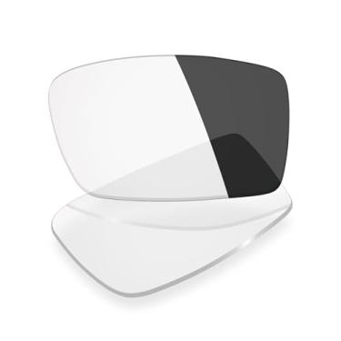 Imagem de Mryok Lentes de substituição UV400 compatíveis com óculos de sol Maui Jim Canoes MJ208 de 65 mm, HD Polarized, proteção UV, resistente a impactos e ajuste perfeito - Adapte cinza fotocromático