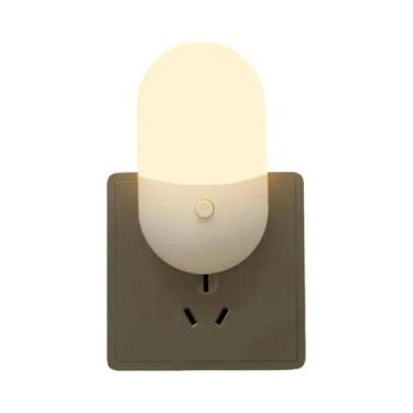 Imagem de Luz Noturna LED Para Quarto Infantil Com Sensor, Mini Lâmpada De Natal