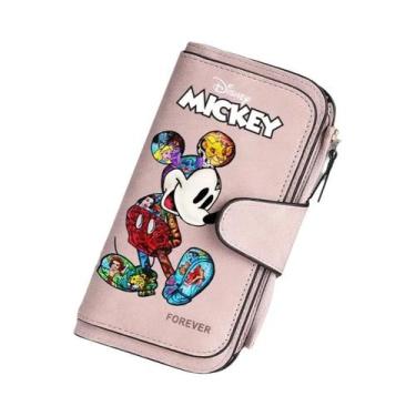 Imagem de Carteira Feminina Mickey Minnie, Bolsa Para Cartões E Moedas, Presente