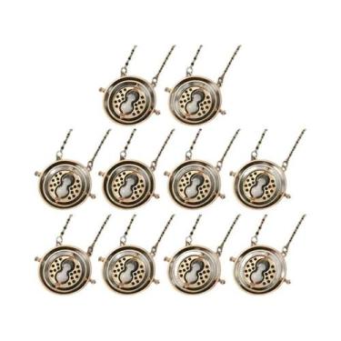 Imagem de Colar De Ampulheta Triangular Rotativa 1-10 Peças, Adereço De Cosplay,