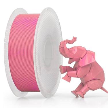 Imagem de Filamento PLA Básico Bambu Lab para Impressora 3D Rosa 1 Kg 1.75mm