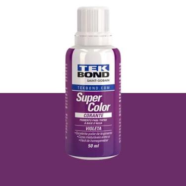 Imagem de Corante Xadrez Pigmento Super Color 50ML - SELECIONE A COR - Tekbond, 