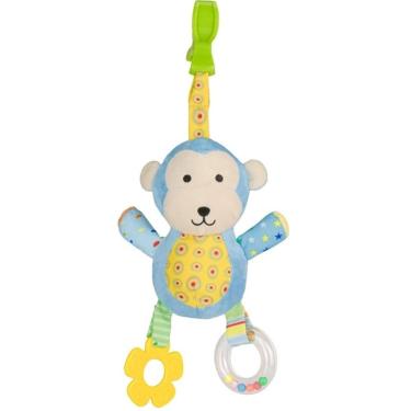 Imagem de Mobile de Carrinho e Bebe Conforto Pimpolho Azul Macaco