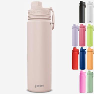 Imagem de Garrafa Térmica Gocase Fresh 650ml Cor:Rosa Claro, Rosa Claro