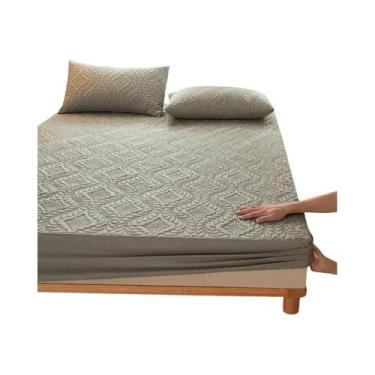 Imagem de Protetor De Colchão Impermeável E Respirável, Anti-micróbios E Anti-ba