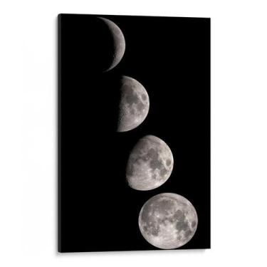 Imagem de Quadro Fases da Lua Ascendente - Mioquadros, 160x100 cm, Borda Infinit