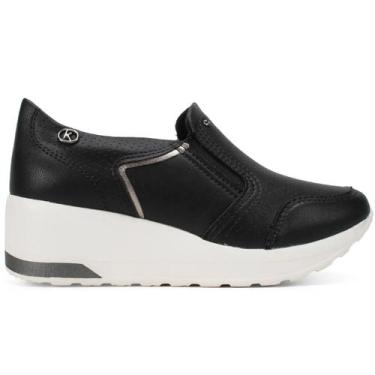 Imagem de Tênis Kolosh Upper Slip On Feminino Preto -, Preto, 37