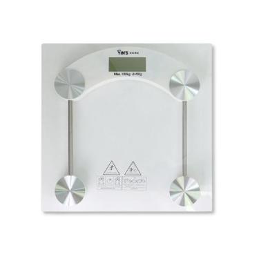 Imagem de Balanca digital para banheiro ate 180kg transparente - yins - YIN'S