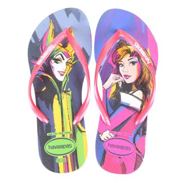 Imagem de Chinelo Havaianas Slim Disney Villains Ariel Feminino-Feminino
