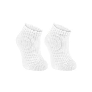 Imagem de Kit/2 Meia Cano Médio Lupo Baby 02025-088 Punho Soft Algodão T. 16/23,