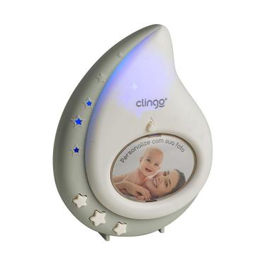 Imagem de Luminária Gota Clingo Com Luz, Sons E Porta-retrato
