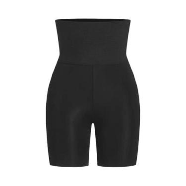 Imagem de Calças De Compressão De Cintura Alta Com Elástico, Modeladoras E Confo