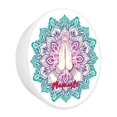 Imagem de Arandela de Parede Namaste Tpc com Iluminação Indireta e Compatível com Lâmpada LED Soq...