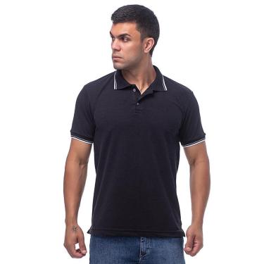 Imagem de Camisa Gola Polo Masculina Básica Blusa Malha Piquet-Masculino