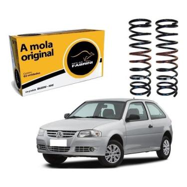 Imagem de Par Molas Traseiras Gol G4 2p 1.6 1.8 2006 A 2008 - Fabrini
