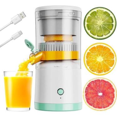 Imagem de Espremedor de Laranja Elétrico Máquina de Suco de Frutas Juicer Carreg