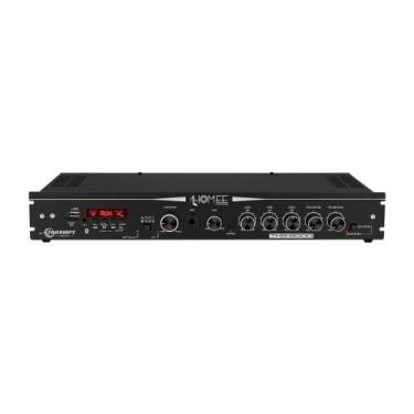 Imagem de Amplificador Receiver 400W RMS, bluetooth, som ambiente, USB, RCA, Cla