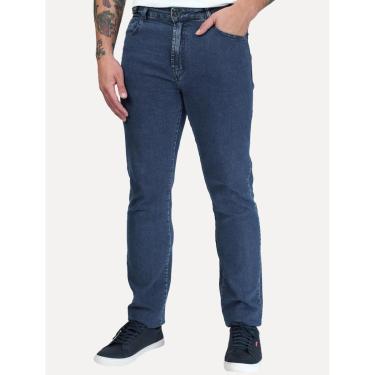 Imagem de Calça Ellus Jeans Masculina Slim First Blue Azul Medio-Masculino