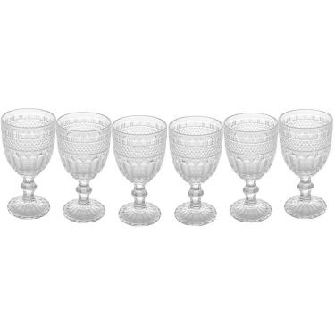 Imagem de Conjunto de Taças de Água Brand 320ML em Vidro com Design Moderno para Mesa Posta Transparente Wolff