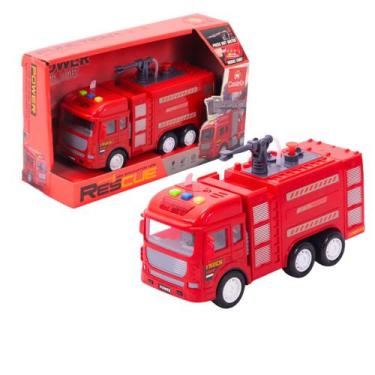 Imagem de Brinquedo Carro de Bombeiro com Luz e Som CBS0618 - Castela