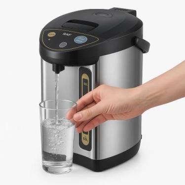 Imagem de Garrafa termica eletrica 6,8l inox automática - ferve e mantem aquecid