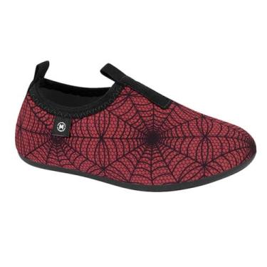 Imagem de Sapatilha Bebê Molekinho Confortável 2617100, 19, Multi, Vermelho
