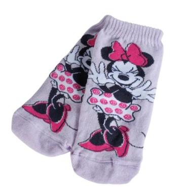 Imagem de Meia Infantil Menina Lupo Disney Kf Minnie 2300, Lilás, 32-35