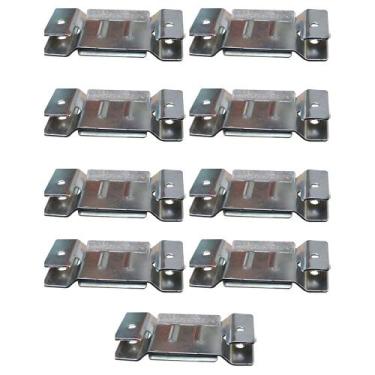 Imagem de 9 Pares de Conector de Encaixe para Móveis Sofá Cabeceira Painel Zinca