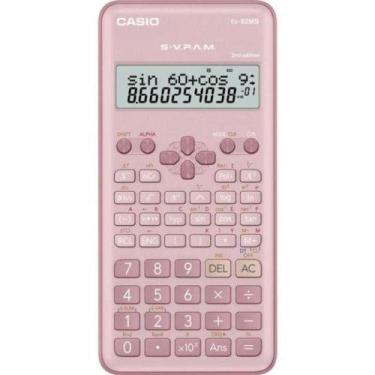Imagem de Calculadora Científica Casio FX-82MS2PK-W4DT com Estatística e Tampa P