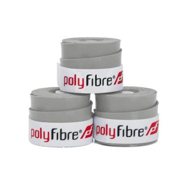 Imagem de Overgrip Polyfibre Omnigrip 0.6mm - Pack com 03 Unidades Cinza