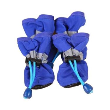 Imagem de Botas de Chuva para Cães Pequenos - 4 Peças Resistentes à Água, BR-G4,