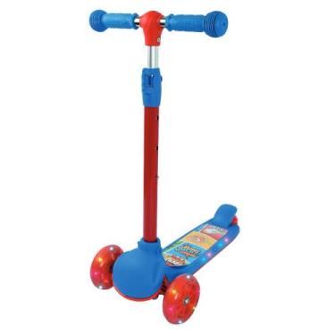 Imagem de Patinete 3 Rodas Dobrável Top Runer Azul Play & Fun CV244118, Unica