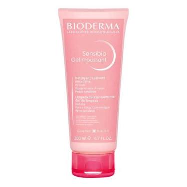 Imagem de Bioderma Sensibio Gel Moussant Tubo 200ml Gel de Limpeza Facial Pele S