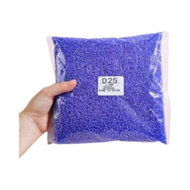 Imagem de Kit De Materiais DIY Para Chaveiro De Contas Perler Roxas, Mard Bean F