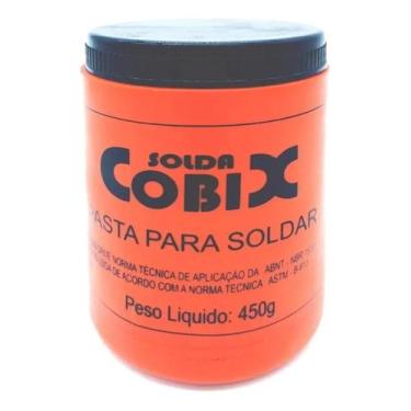 Imagem de Pasta De Solda Cobix 450g Decapagem Fluxo Soldagem Tubos Metálicos