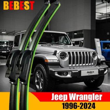 Imagem de Palhetas De Limpador De Para-brisa Dianteiro Para Jeep Wrangler TJ JK 