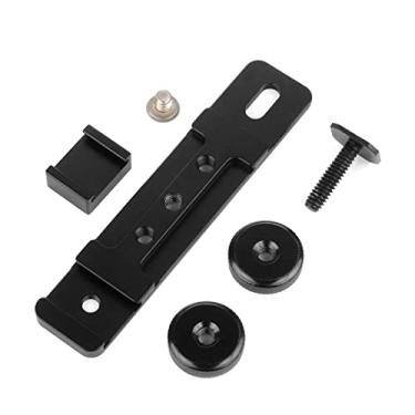 Imagem de NC Durable Mount Adapter SLR Camera 1/4 Dual Hot Shoe Bracket DLSR TTL Flash Led Light DV SLR Rig Extension Bar 12025mm