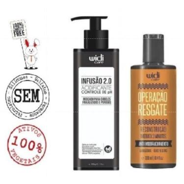 Imagem de Kit Infusão 2.0 Acidificante 300ml + Operação Resgate 300ml Widi Care