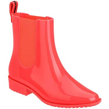 Imagem de Botas femininas Melissa com cano baixo, Neon Orange, 10