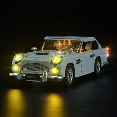 Imagem de GEAMENT LED Light Kit for Creator Expert James Bond Aston Martin DB5 Car - Compatible with 10262 Lego Building Model (Lego Set Not Included)