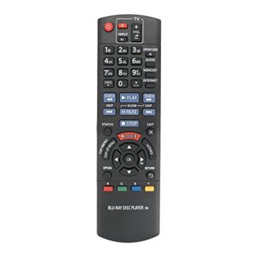 Imagem de Novo controle remoto de substituição N2QAYB000874 para DVD Player Panasonic Blu-Ray DMP-BDT330 DMP-BDT230 DMP-BDT225 DMPBDT330 DMPBDT230 DMPBDT225