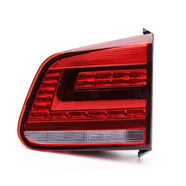 Imagem de JESYMBX Para Volkswagen Tiguan 2010 2011 2012 2013 2014 2015 2016 Luz traseira de LED para para-choque traseiro Luz de advertência de freio Tampa da lâmpada de luz traseira Conjunto de peças automotivas
