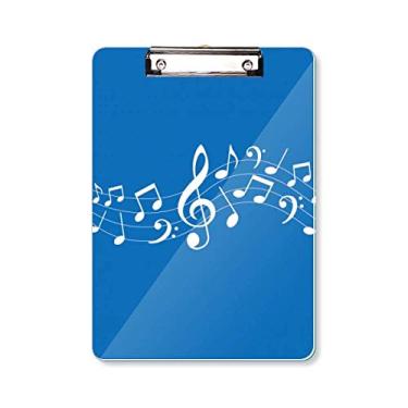 Imagem de Energetic 5-le Staff Blue prancheta pasta bloco de escrita placa de apoio A4