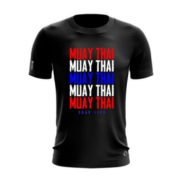 Imagem de Camiseta Fight Academia Artes Marciais Academia Muay Thai - Shap Life