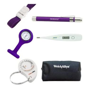 Imagem de Kit Acessorios Para Curso Estagio Acadêmico De Enfermagem (LILAS)