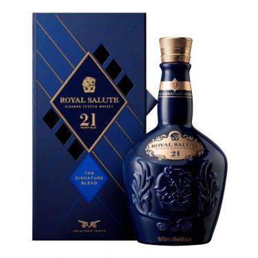 Imagem de Whisky Chivas Royal Salute Signat 21 anos Azul 700ml